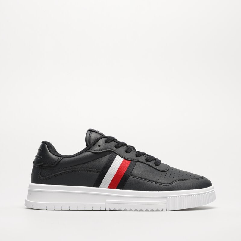 TOMMY HILFIGER SUPERCUP LEATHER STRIPES