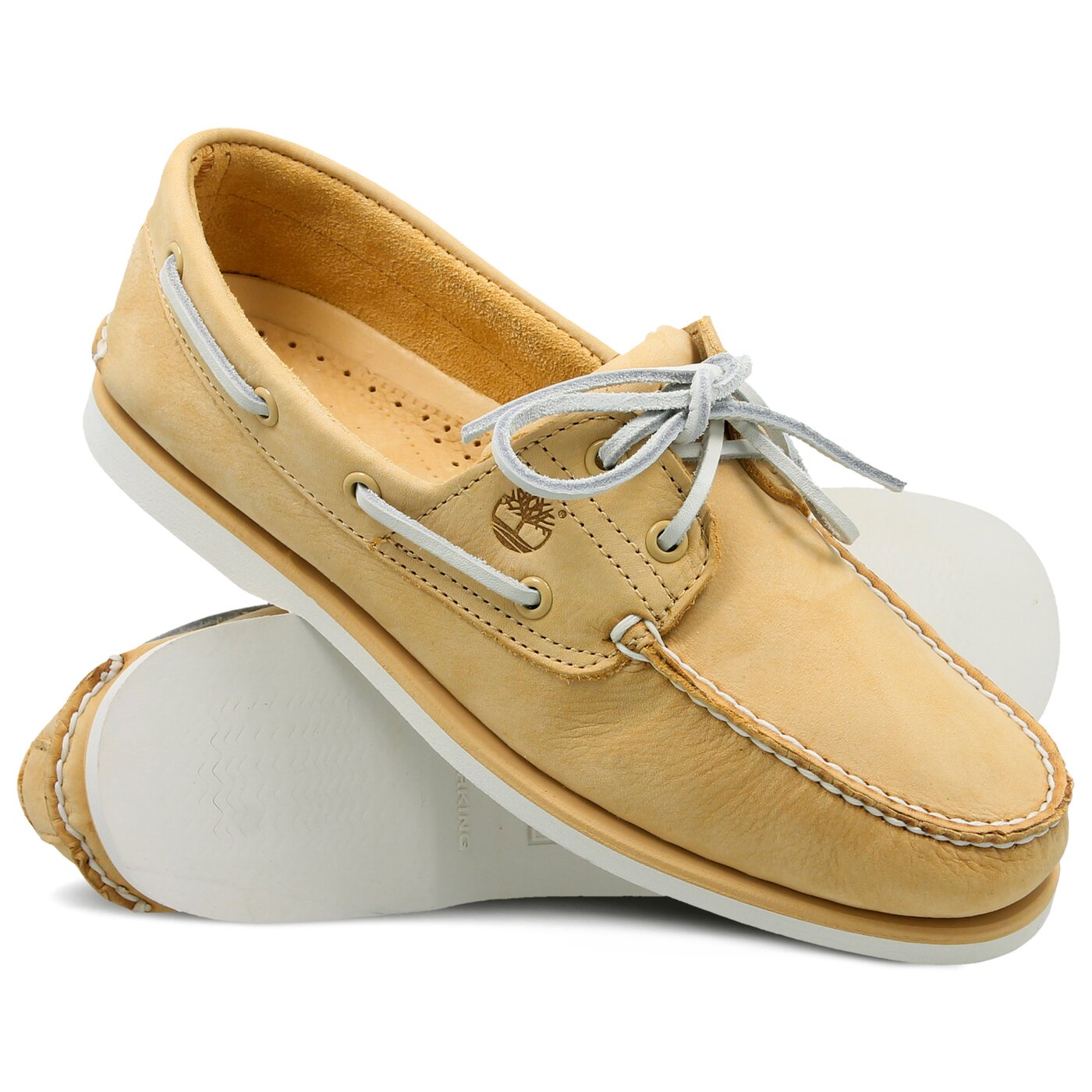 Męskie mokasyny TIMBERLAND CLASSIC BOAT 2 EYE ca1lko kolor żółty