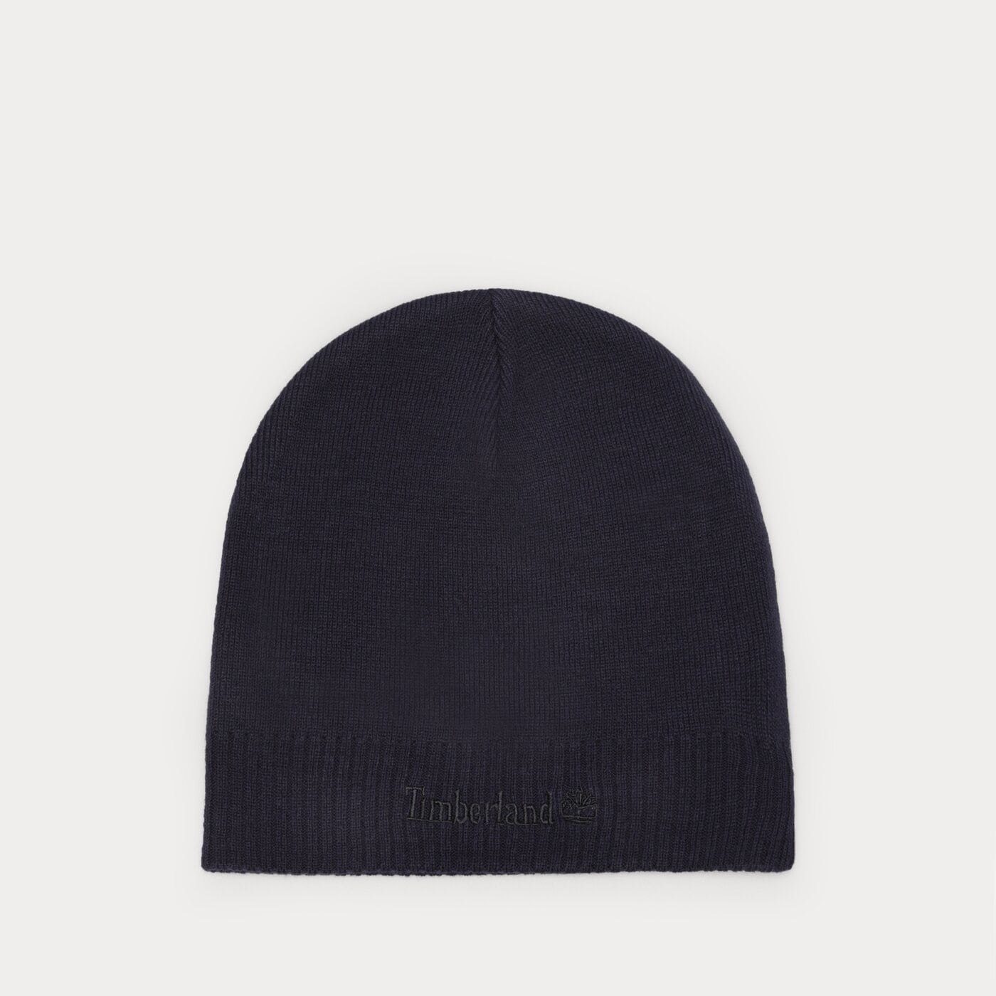 Męska czapka zimowa TIMBERLAND CZAPKA ZIMOWA KNIT LOGO BEANIE tb0a1egx4511 kolor granatowy