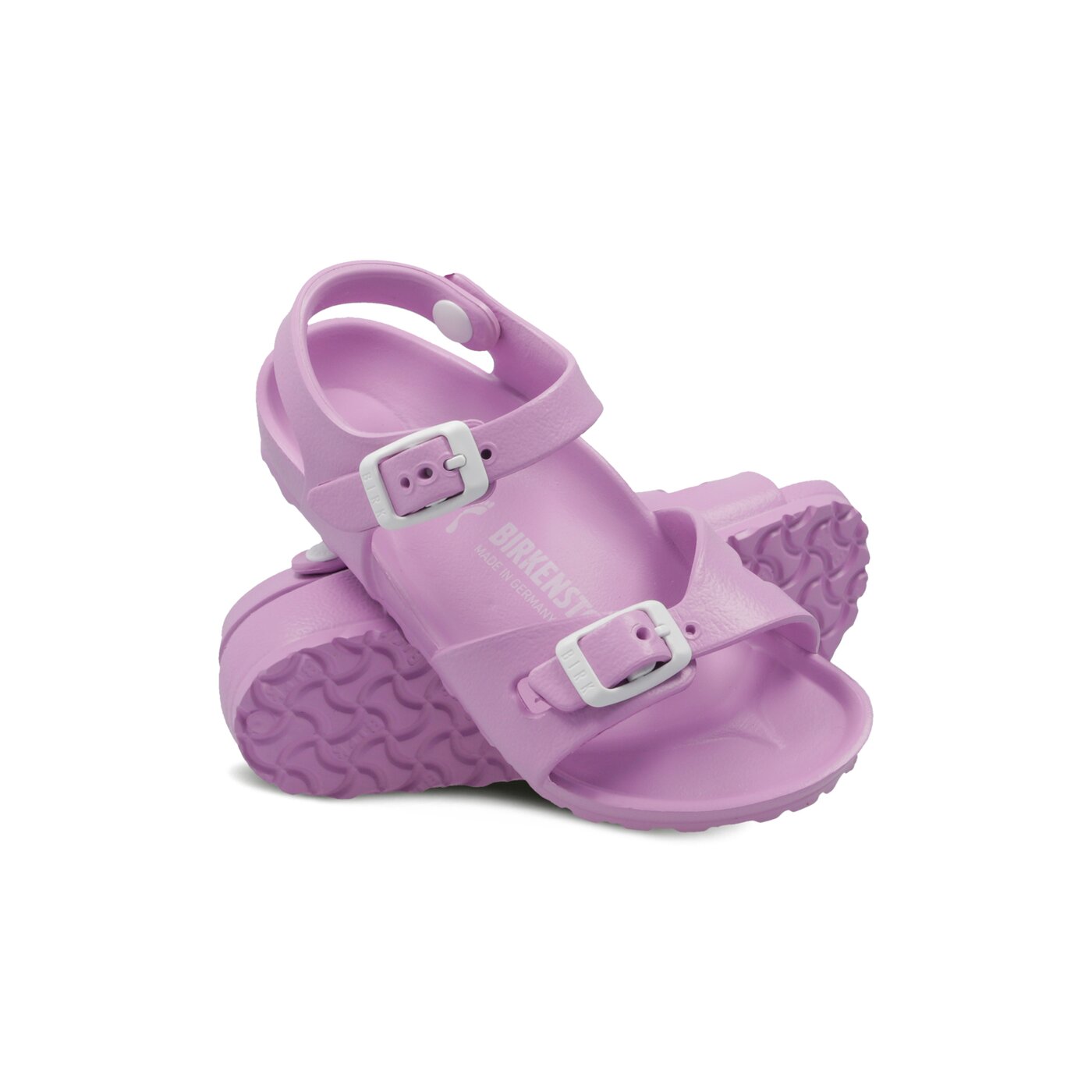 Dziecięce sandały / klapki BIRKENSTOCK RIO KIDS EVA LAVENDER 1013103 kolor fioletowy