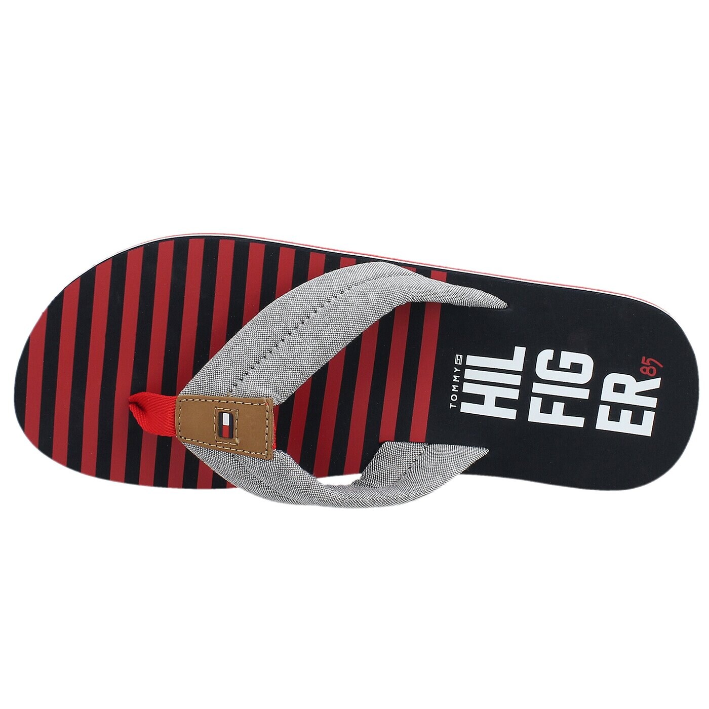 Męskie klapki TOMMY HILFIGER B2285ANKS 9D fm56820934403 kolor szary