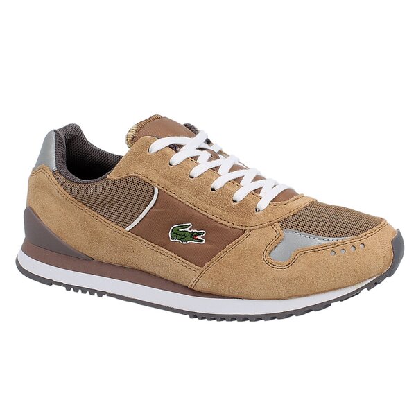 Męskie sneakersy (buty) LACOSTE TRAJET RH  728lem3008158 kolor brązowy