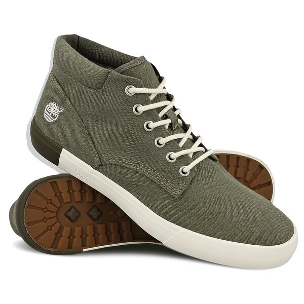 timberland canvas chukka