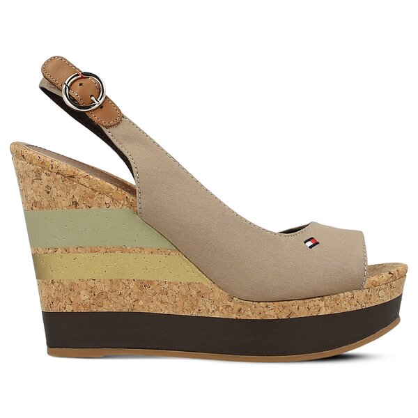 Damskie sandały TOMMY HILFIGER INT-E1285STEL LE 38C fw0fw00858068 kolor brązowy