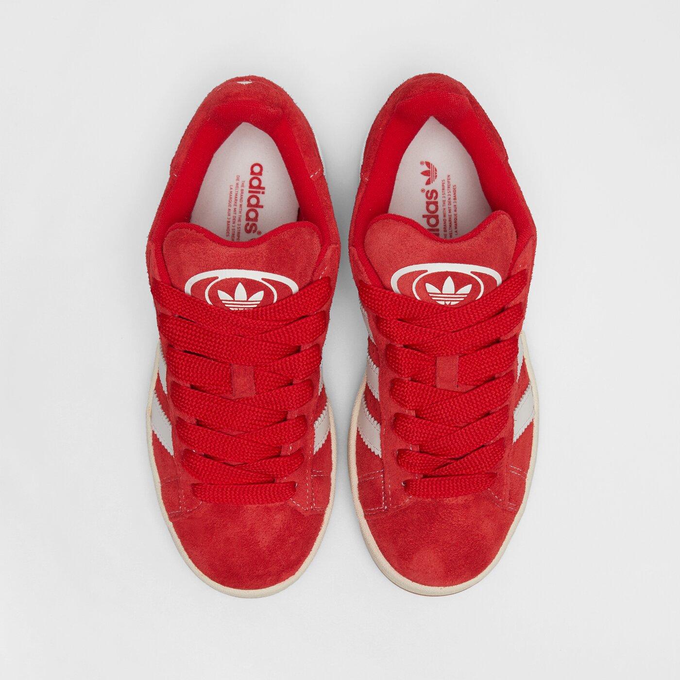 Damskie sneakersy (buty) ADIDAS CAMPUS 00S h03474 kolor czerwony