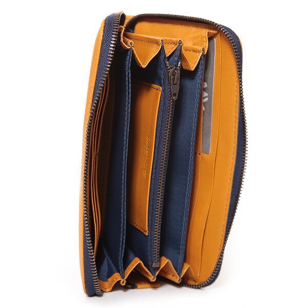 Damski portfel TIMBERLAND PORTFEL WOMEN'S WALLET WITH ZIP m3507205 kolor pomarańczowy