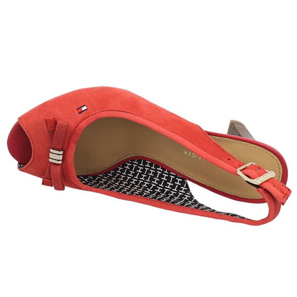 Damskie szpilki / czółenka TOMMY HILFIGER CHARLOTTE 7B  fw56818903641 kolor czerwony