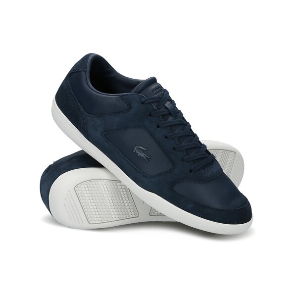 Męskie sneakersy (buty) LACOSTE COURT-MINIMAL 316 1 732cam0053003 kolor granatowy