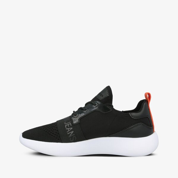 Damskie sneakersy (buty) CALVIN KLEIN MERYL re9809001 kolor czarny