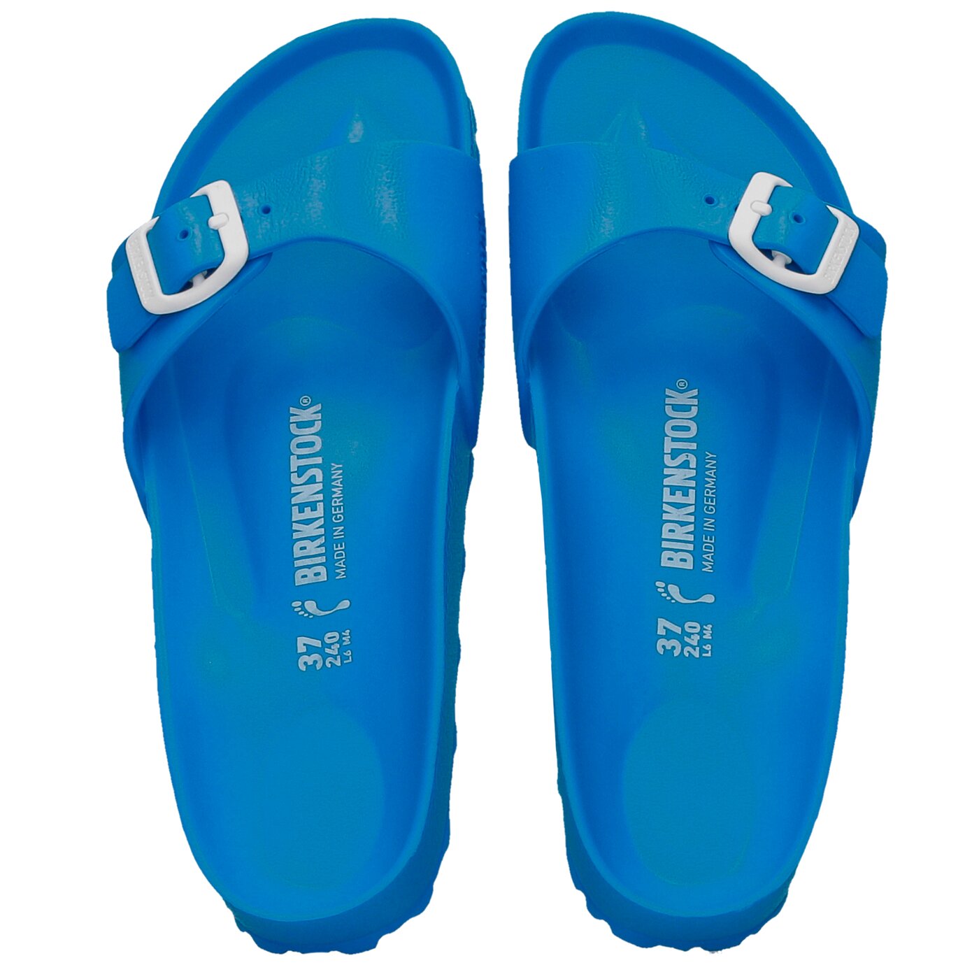 Damskie klapki BIRKENSTOCK MADRID EVA 1003513 kolor niebieski