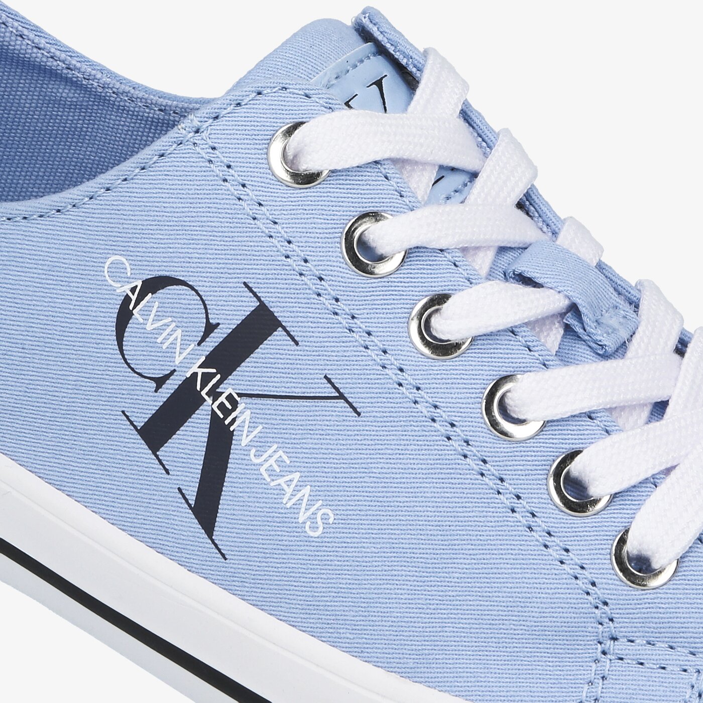 Damskie trampki CALVIN KLEIN DIAMANTE b4r0896450 kolor niebieski