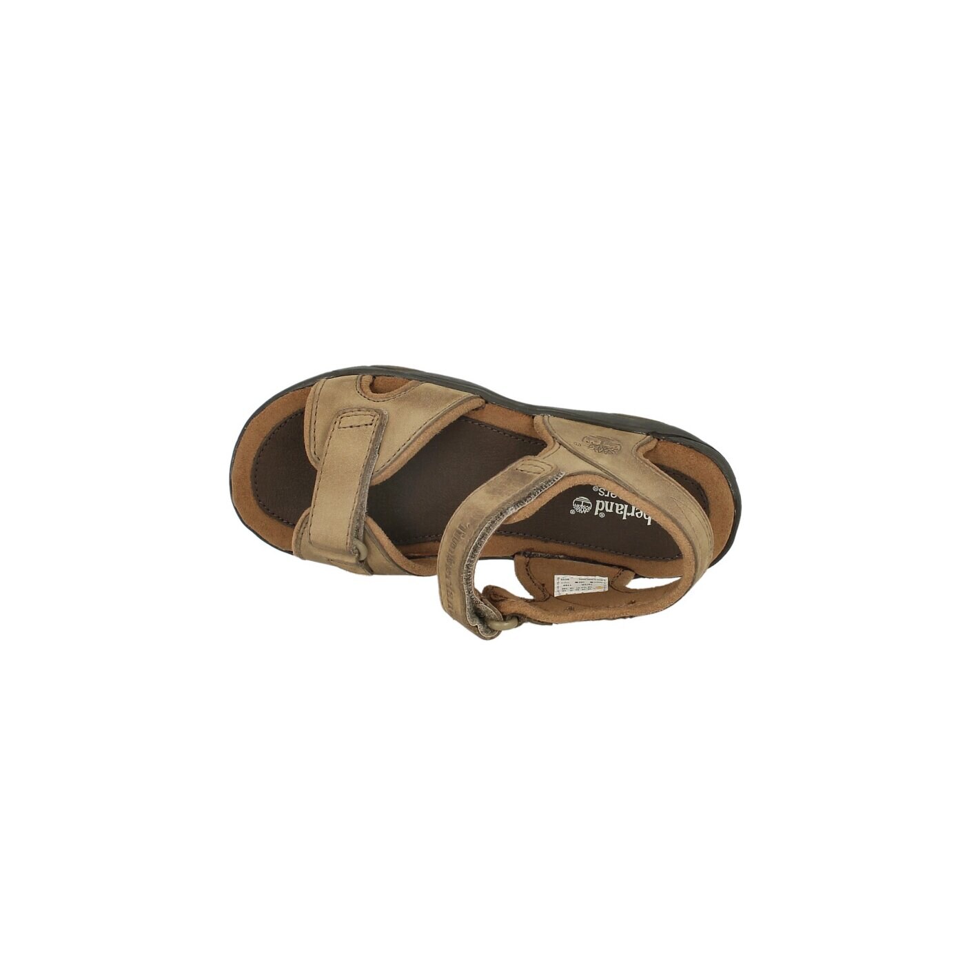 Dziecięce sandały / klapki TIMBERLAND EK RYE HARBOR 2 STRAP LTR SANDAL 7975r kolor beżowy