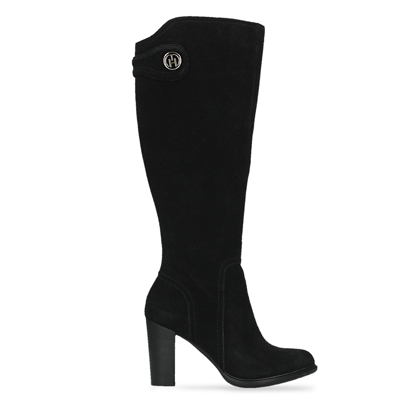 Damskie kozaki TOMMY HILFIGER BETSY 2B fw56819473990 kolor czarny