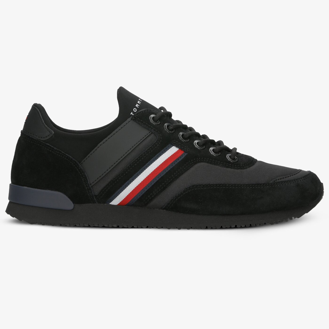 Męskie sneakersy (buty) TOMMY HILFIGER ICONIC SOCK RUNNER fm0fm02409990 kolor czarny