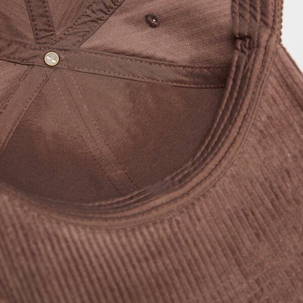 Damska czapka z daszkiem TIMBERLAND CZAPKA CORDUROY BB CAP tb0a65pp2431 kolor brązowy