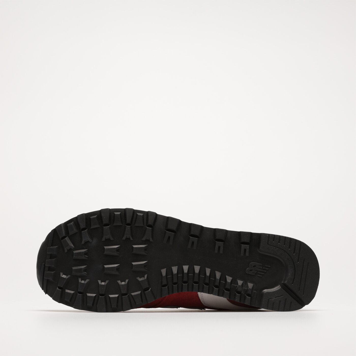 Męskie sneakersy (buty) NEW BALANCE 574  u574wq2 kolor czerwony