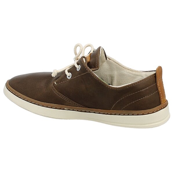 Męskie trampki TIMBERLAND EK HANDCRAFTED LEATHER OXFORD LEATHER OX 9343b kolor brązowy