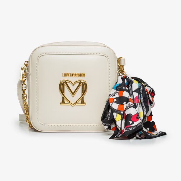 Damska torebka LOVE MOSCHINO TOREBKA CAMERA BAG jc4264pp0ckk0110 kolor biały