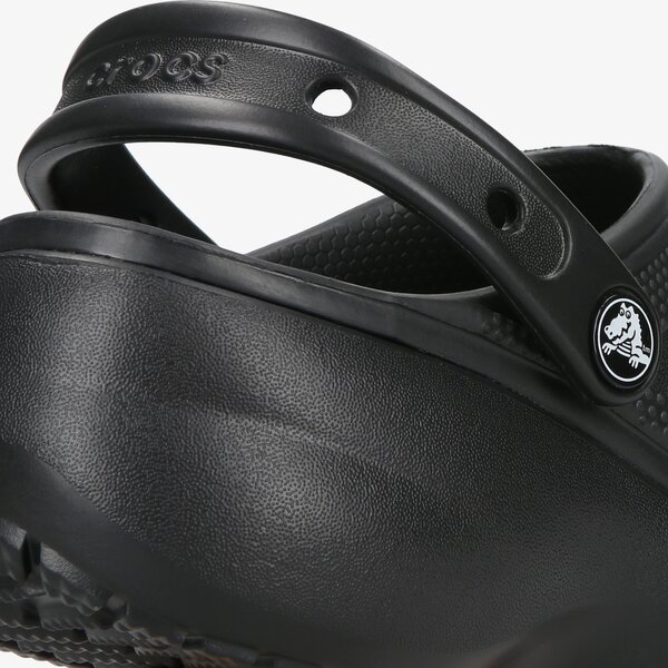 Damskie klapki CROCS CLASSIC PLATFORM CLOG W 206750001 kolor czarny