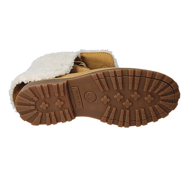 Dziecięce trapery TIMBERLAND 6 IN WP SHEARLING BOOT tb0a156n2311 kolor żółty