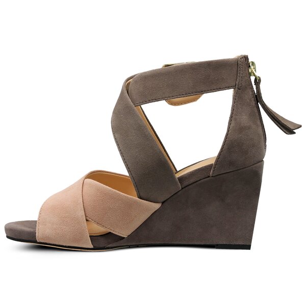 Damskie sandały CLARKS YSABELLE JULES 26132013 kolor brązowy
