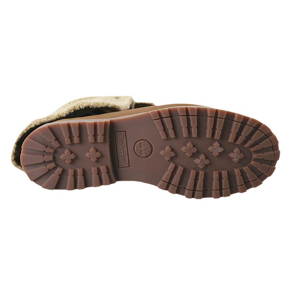 Dziecięce trapery TIMBERLAND SHEARLING 6 INCH BOOT 50919 kolor brązowy