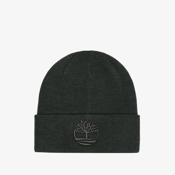Damska czapka zimowa TIMBERLAND CZAPKA 3D EMBROIDERY BEANIE tb0a65hp3171 kolor zielony