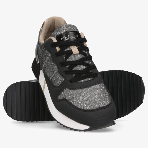 Damskie sneakersy (buty) U.S. POLO ASSN. TYNA001W tyna001blk kolor czarny