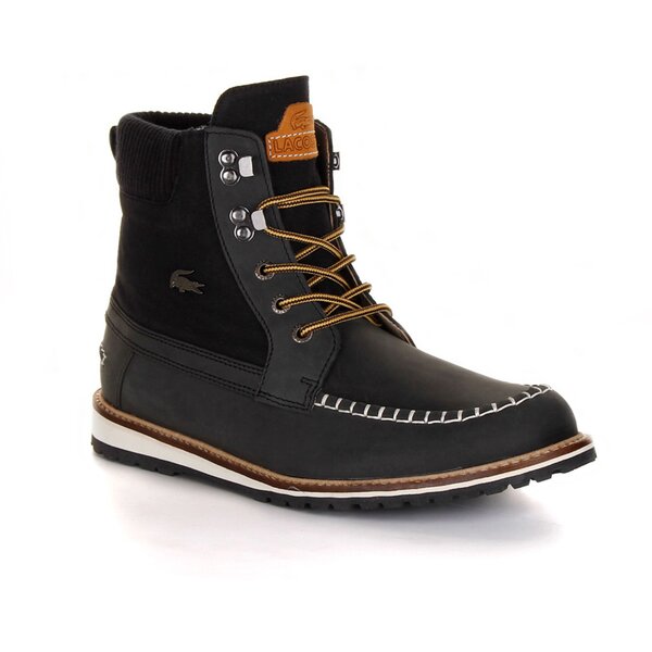 Męskie buty za kostkę LACOSTE LOUSTEAU  724srm2238024 kolor czarny