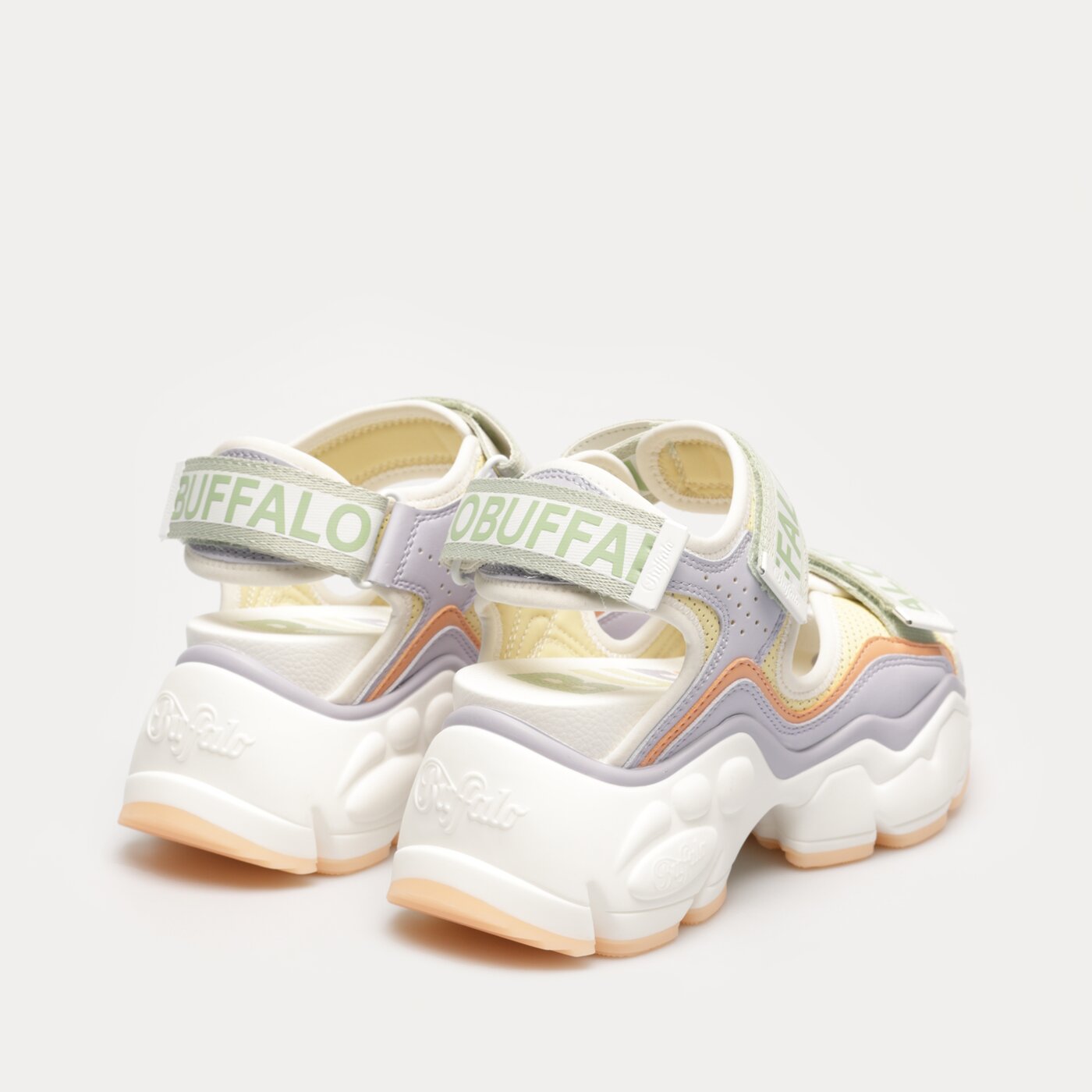 Damskie sandały BUFFALO BINARY 0 1602115 kolor niebieski