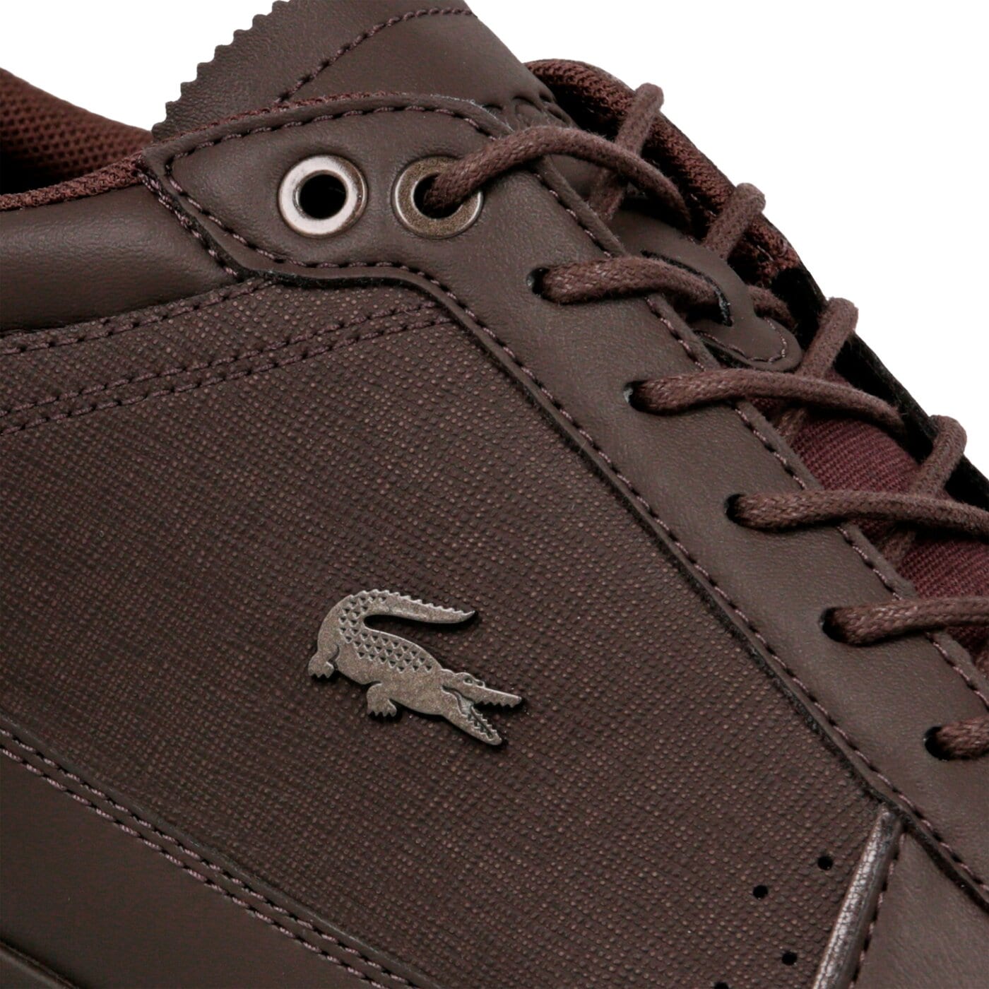 Męskie sneakersy (buty) LACOSTE EVARA 318 1 736cam0023db2 kolor brązowy