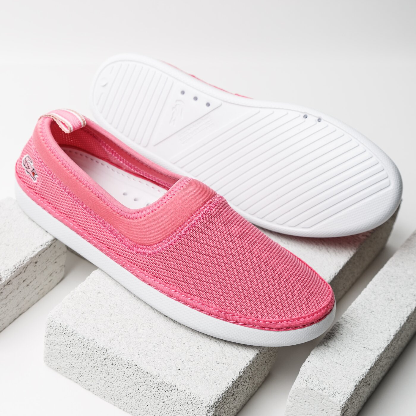 Dziecięce sneakersy (buty) LACOSTE L.YDRO 118 1 735caj0013f50 kolor różowy