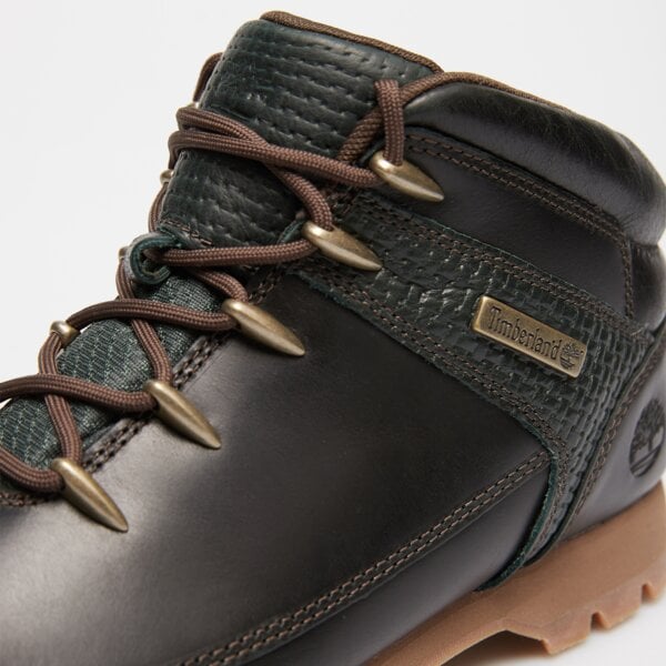 Męskie buty outdoor (trekkingowe) TIMBERLAND EURO SPRINT MID LACE BOOT tb0a2k84eeq1 kolor zielony