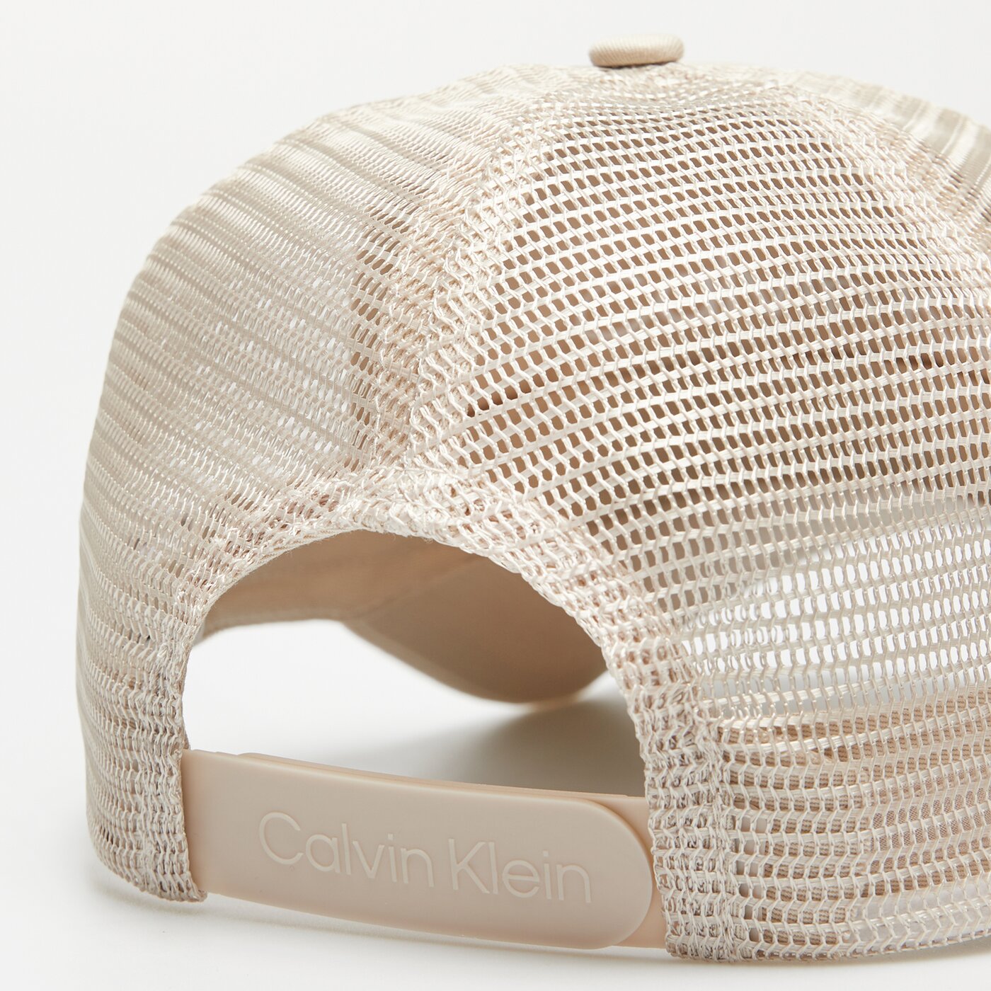 Damska czapka z daszkiem CALVIN KLEIN CZAPKA CALVIN EMBROIDERY TRUCKER k50k510334ace kolor biały