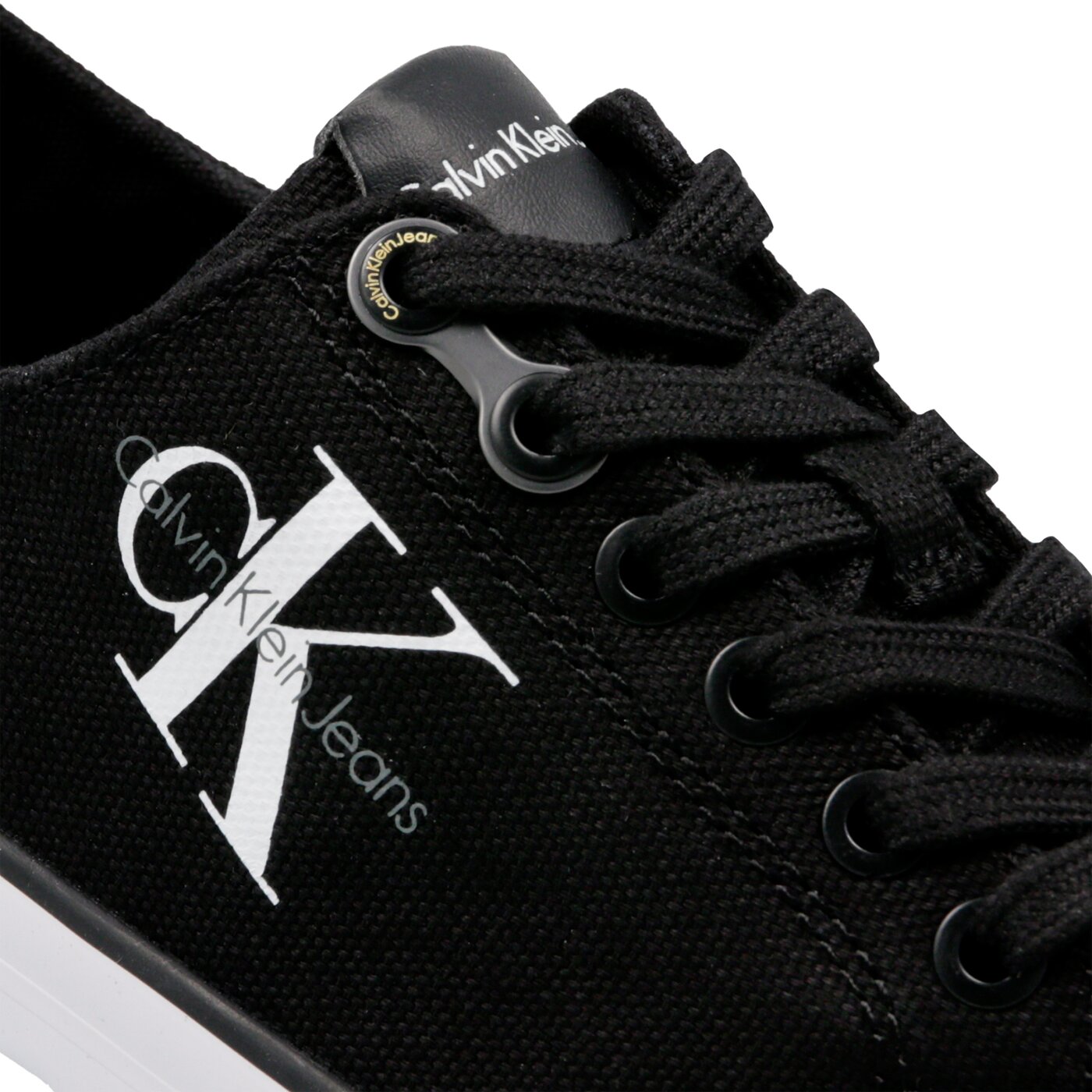 Damskie trampki CALVIN KLEIN DORA r3556blk kolor czarny