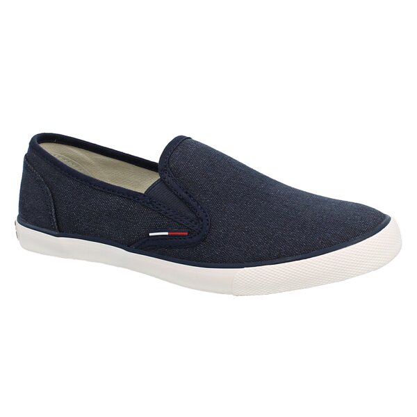 Damskie trampki TOMMY HILFIGER HILTON 4D  en56818924284 kolor granatowy