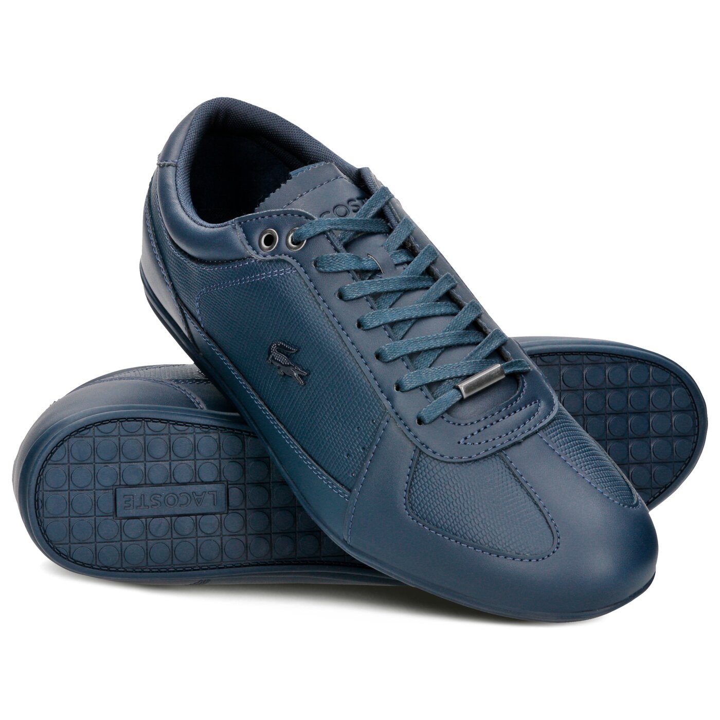Męskie sneakersy (buty) LACOSTE EVARA 119 1 CMA 737cma003195k kolor granatowy