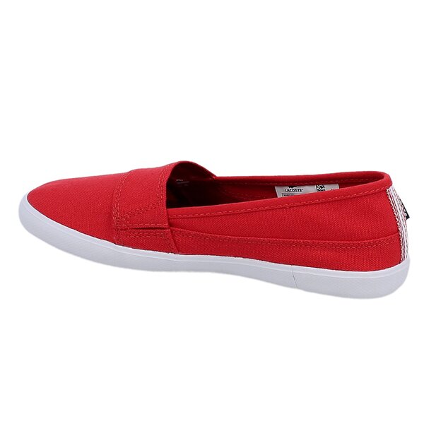 Dziecięce trampki LACOSTE MARICE PTE  727spj3023rr1 kolor czerwony