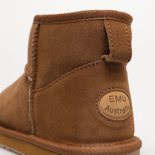 Damskie botki / sztyblety EMU AUSTRALIA STINGER MICRO w10937chestnut kolor brązowy