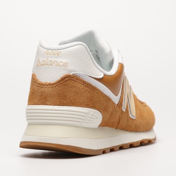 Męskie sneakersy (buty) NEW BALANCE 574  u574ob2 kolor musztardowy