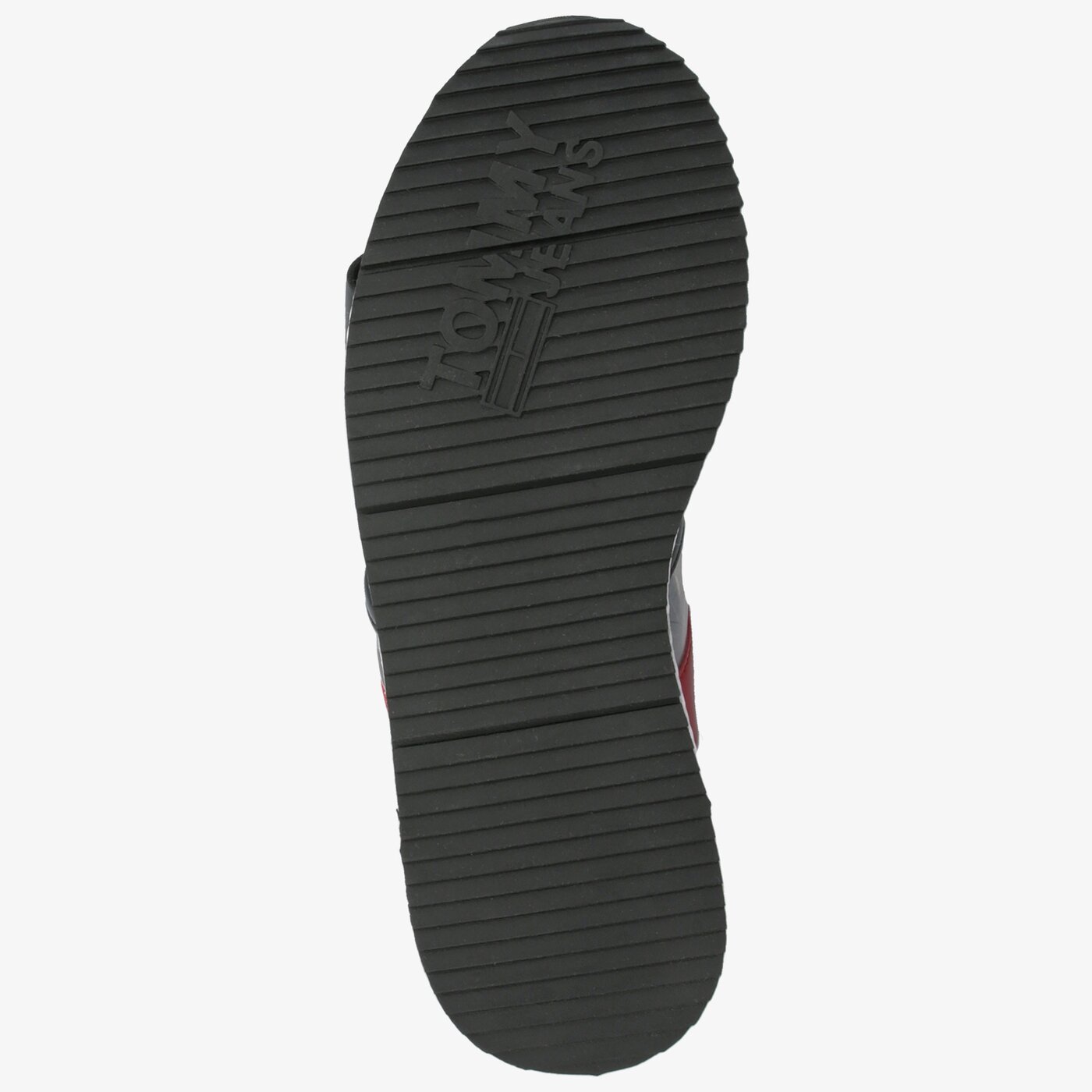 Damskie sandały TOMMY HILFIGER ONIKA 4C TRANSPARENT RWB HYBRID SANDAL en0en00443020 kolor granatowy