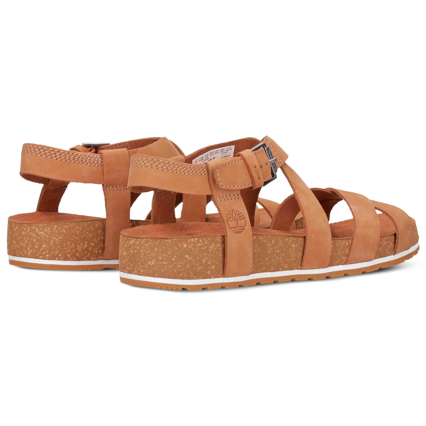 Damskie sandały TIMBERLAND MALIBU WAVES ANKLE ca1mqr kolor brązowy