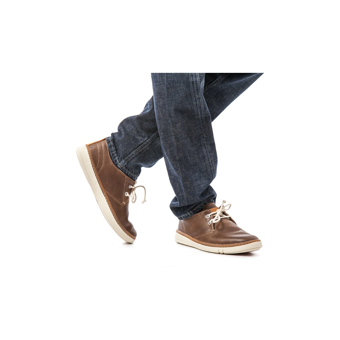 Męskie trampki TIMBERLAND EK HANDCRAFTED LEATHER OXFORD LEATHER OX 9343b kolor brązowy