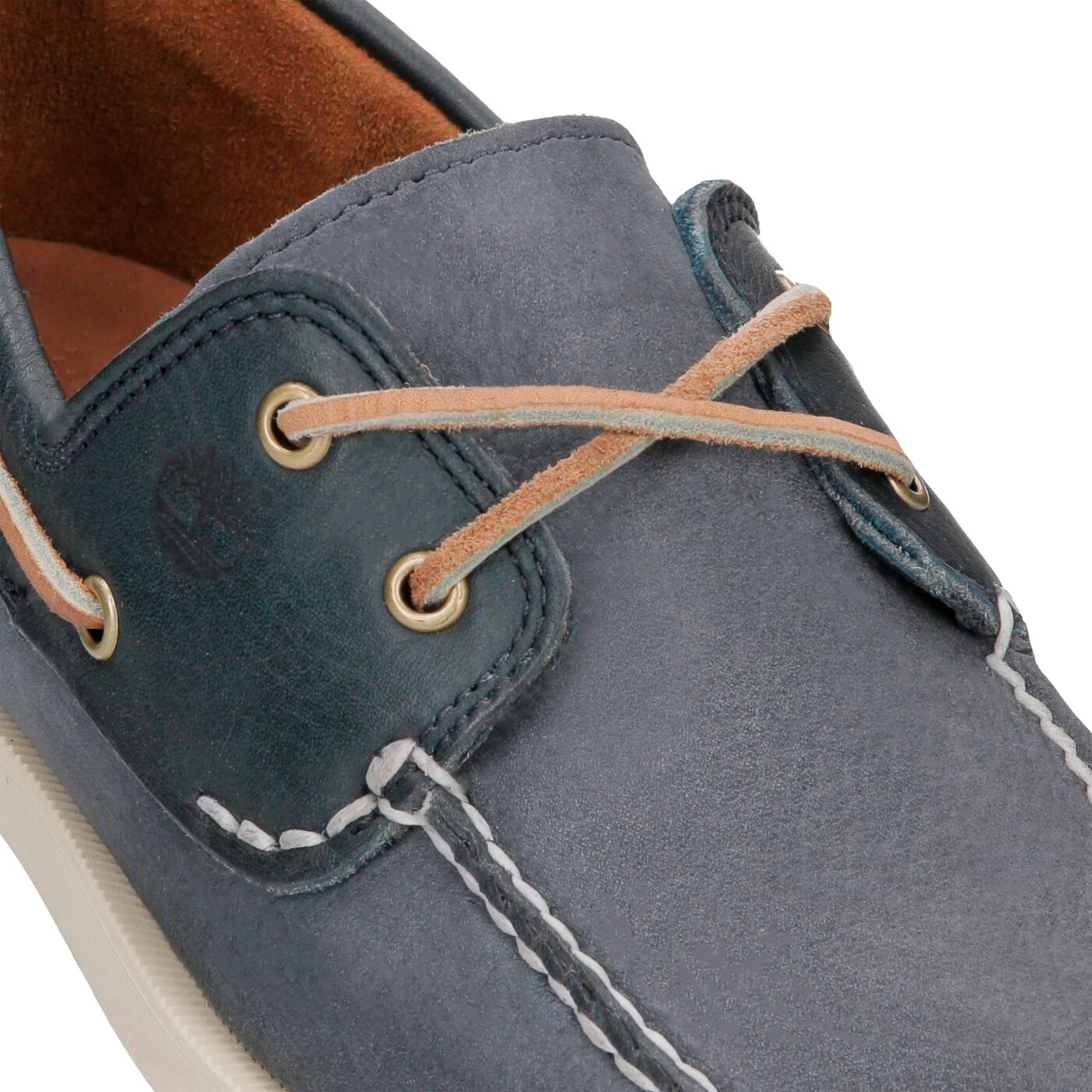 Męskie mokasyny TIMBERLAND HERITAGE CW BOAT 2 EYE 6367a kolor granatowy
