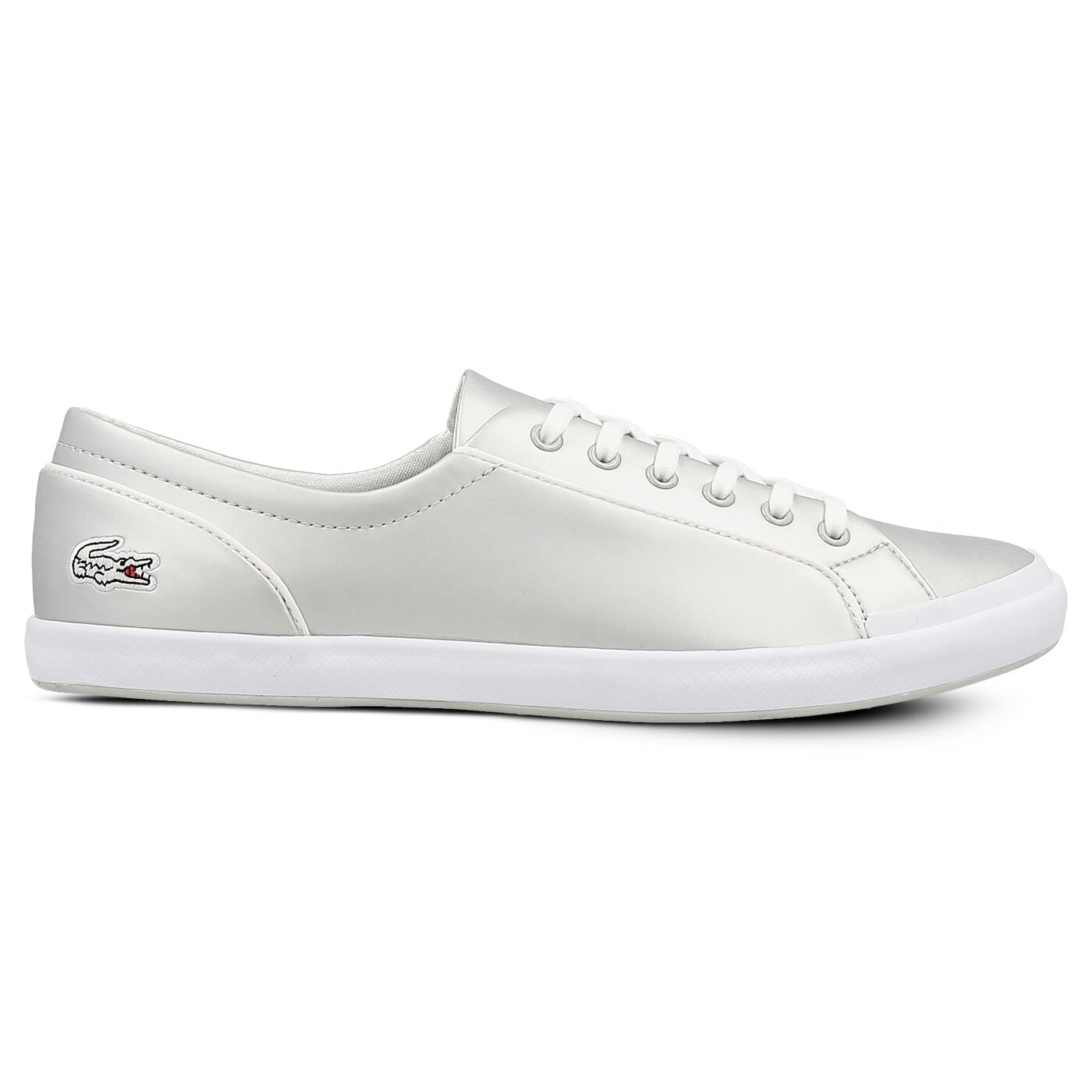 Damskie trampki LACOSTE LANCELLE 6 EYE 117 2 733caw1027334 kolor szary