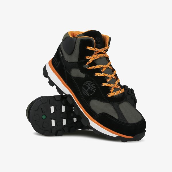 Dziecięce buty outdoor / trekkingowe TIMBERLAND TRAIL TREKKER MID GTX tb0a269r0151 kolor czarny