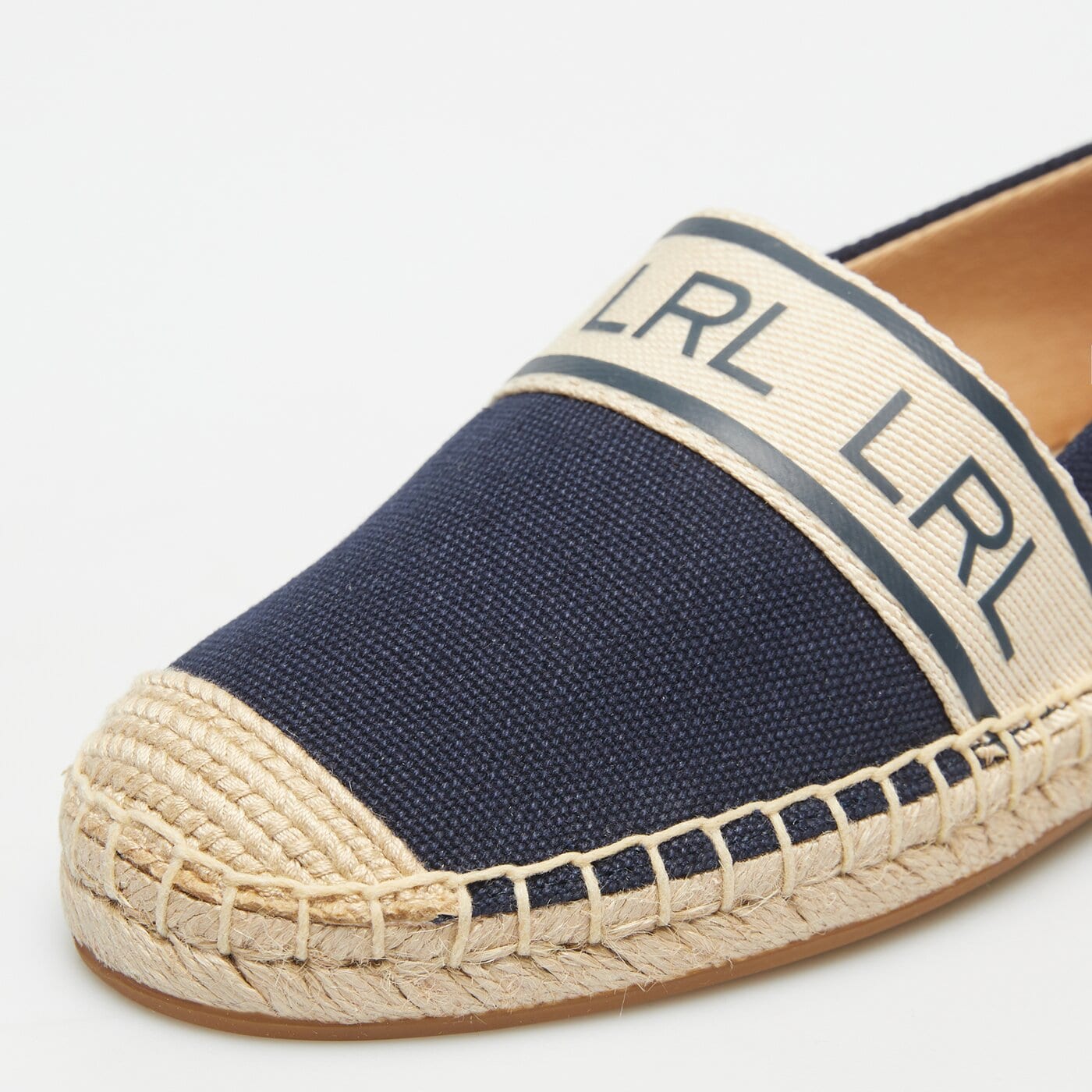Damskie espadryle LAUREN RALPH LAUREN CAYLEE III-ESPADRILLES-FLAT 802891448001 kolor granatowy