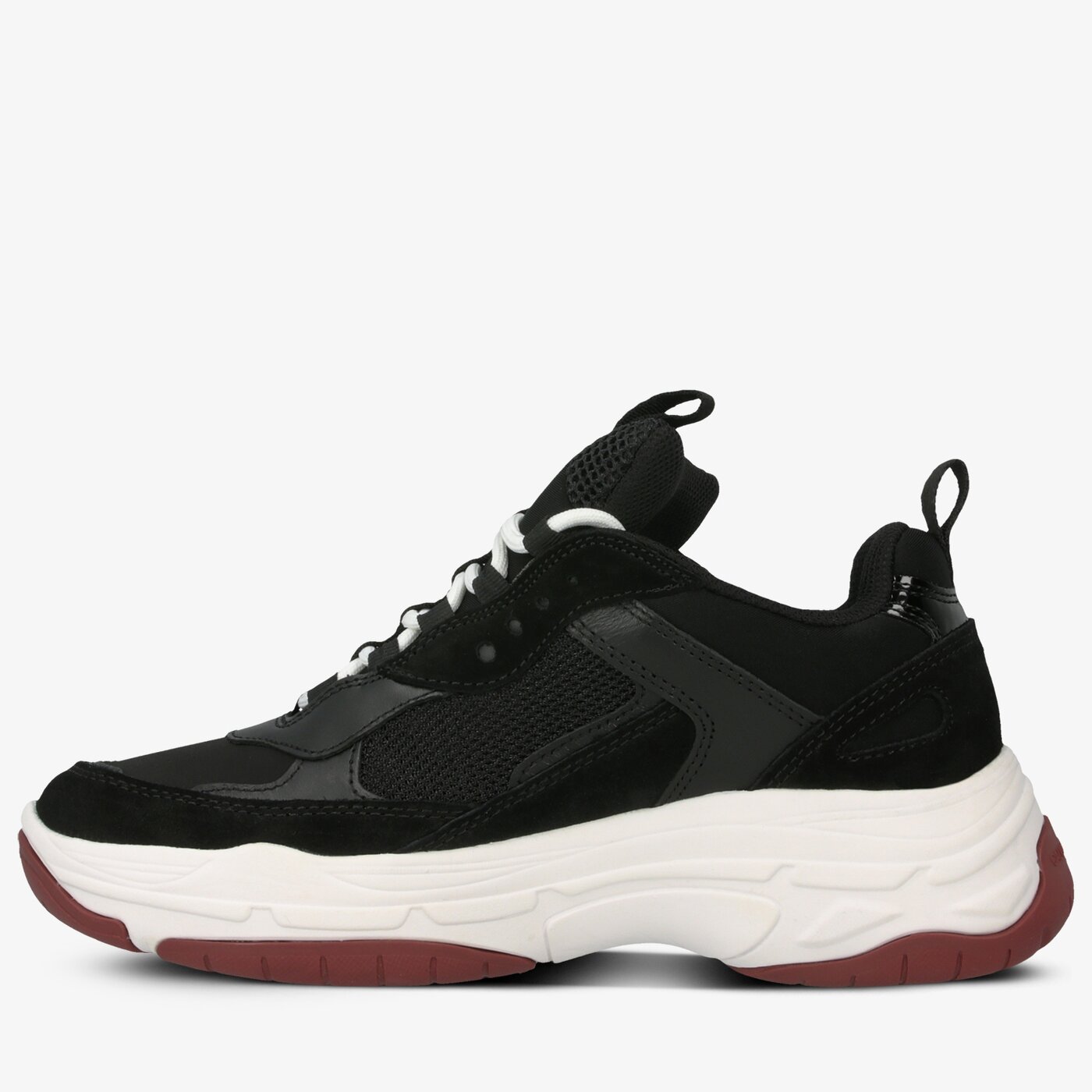 Damskie sneakersy (buty) CALVIN KLEIN MAYA r0802001 kolor czarny