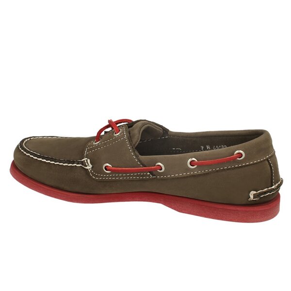 Męskie mokasyny TIMBERLAND CLASSIC 2 EYE  6508a kolor brązowy