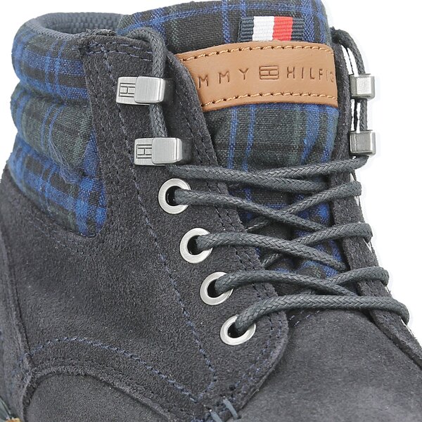 Męskie buty za kostkę TOMMY HILFIGER ROVER 2B2 fm0fm01230403 kolor granatowy